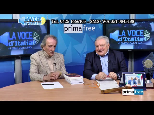 La Voce d'Italia di Enzo Spatalino - ospite GIAMPAOLO MANCA 9 Dicembre 2024