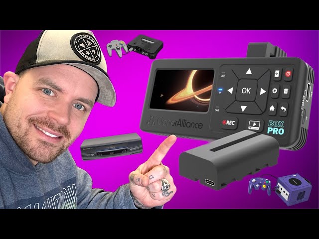 Video Capture Your Retro Games WITHOUT A PC! | ClonerAlliance Box Pro Pocket