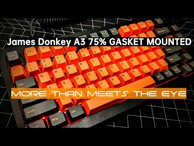 James Donkey A3 75% Review, Disassembly, and Sound Test- More than meets the eye!