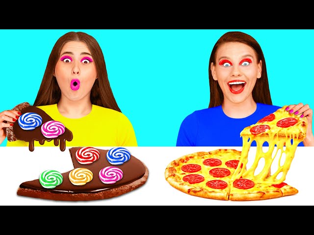 Pizza Decorating Challenge | Funny Kitchen War by Happy Fun