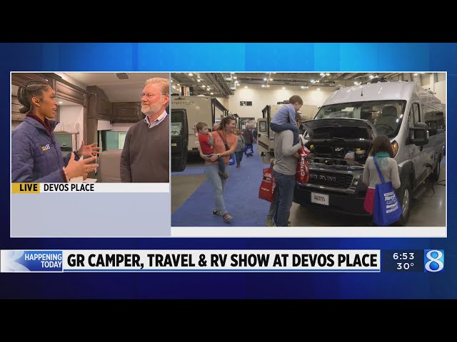 Over 300 RVs on display at Camper, Travel & RV show in Grand Rapids