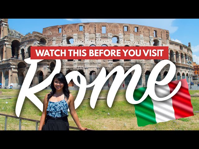 ROME TRAVEL TIPS FOR FIRST TIMERS | 40+ Must-Knows Before Visiting Rome + What NOT to Do!