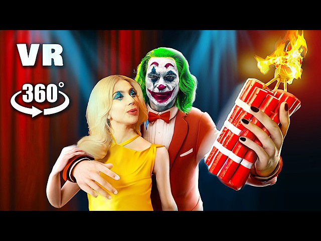 VR 360° JOKER BLOWS UP the Stage (Joker: Folie à Deux)