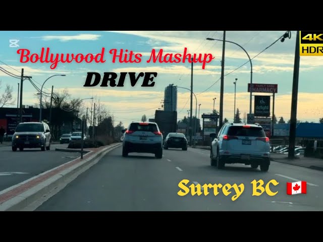 4K] UnbeatableBollywood Mashup Drive | ❤️Bollywood |🔥Toyota echo | #jatinderdrives #surreydrive #90s