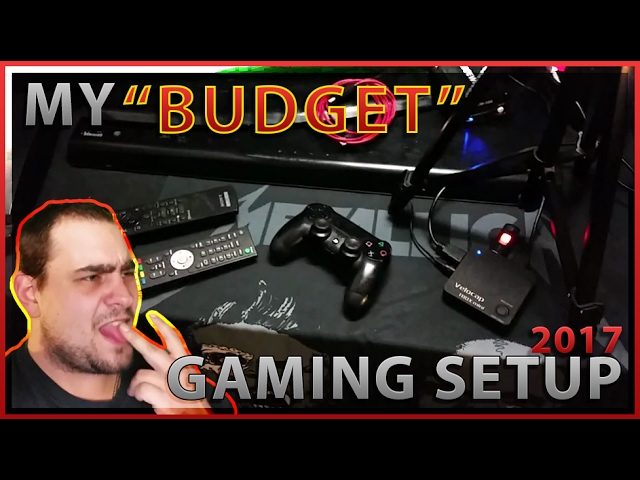 "BUDGET" Gaming Setup Tour For 2017 [Best Or Worst?]