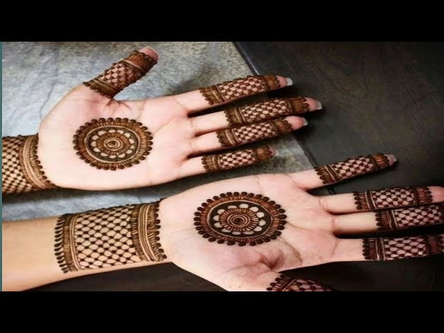 Holi Special Mehendi Design 2022😍 | How To Make Easy & Simple Mehendi Design| Bridal Malika Mehendi