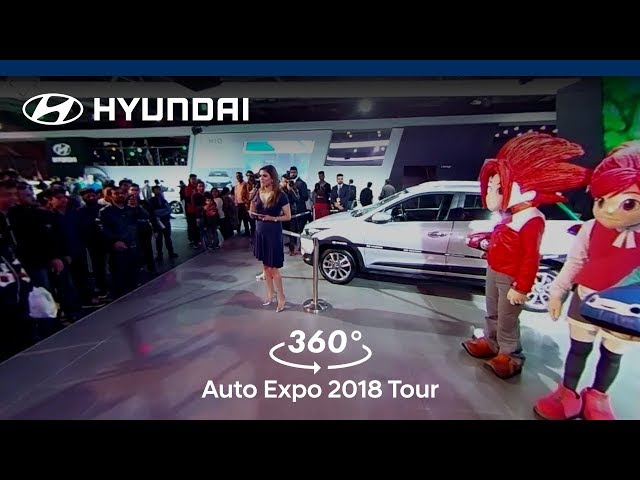 Hyundai | Auto Expo 2018 Tour in 360°