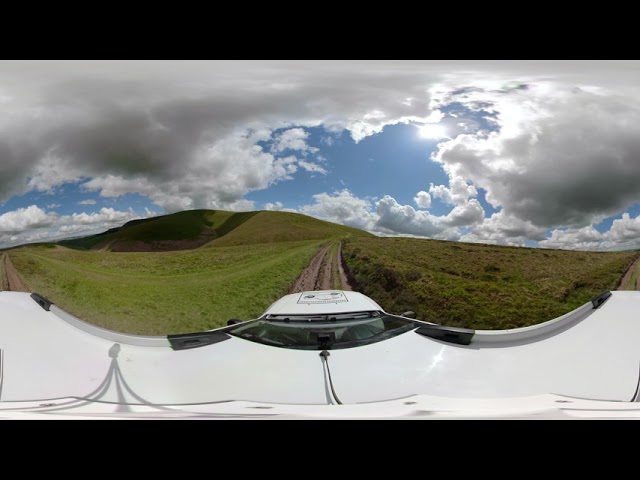 360° VR Green Lanes in a Dacia Duster - Water-Break-Its-Neck (WBIN), New Radnor, Powys