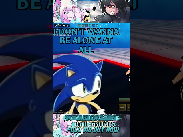 Sonic Does Not Like Being Alone