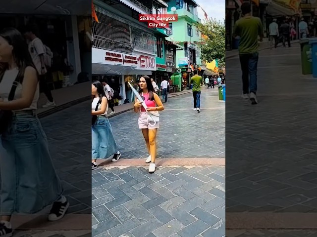 Sikkim Gangtok city life #viral #citylife