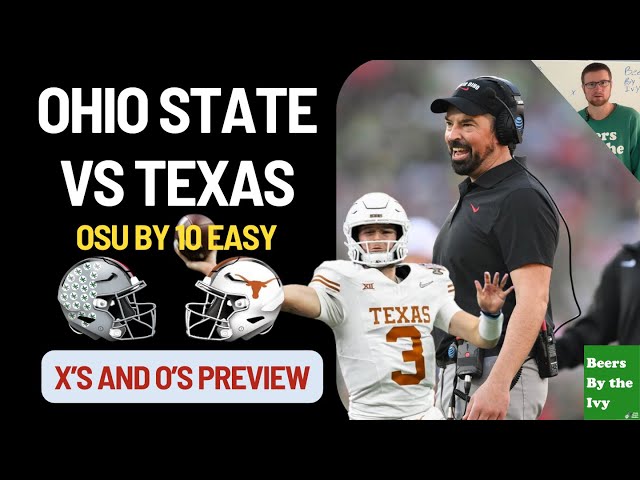 Ohio State Will Roll Texas Football | X's and O's Prediction