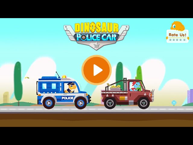 Dinosaur Police Car🚓   #kids #kidsfashion #kidsparties #kidstyle #kidsmodels #for kids #kidsvideos