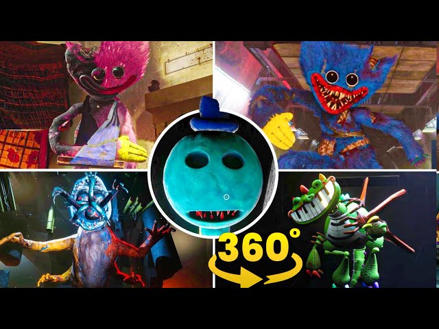 Poppy Playtime Chapter 4 - Full Game Walkthrough (No Commentary) 4K 360° - CINEMA HALL | VR/360°