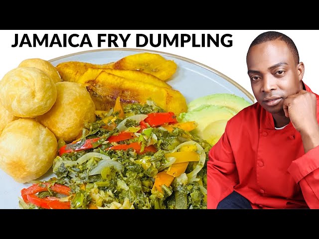 King Of Jamaica Fry Dumpling  | Chef Ricardo Cooking