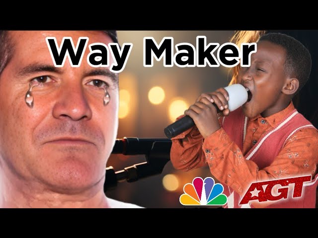 WAY MAKER Powerful Worship Song that Crawl Simon and Audience at America's Got Talent Stage AGT 2024