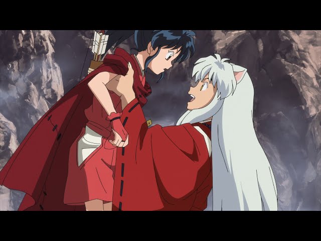 Inuyasha meets Moroha English Dub Inuyasha and Moroha's Renuion (Cute Moments)