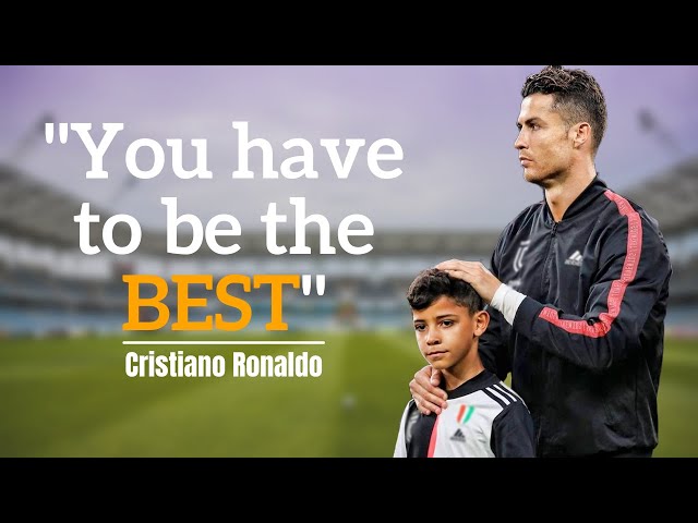 How Cristiano Ronaldo inspires his son to be the BEST