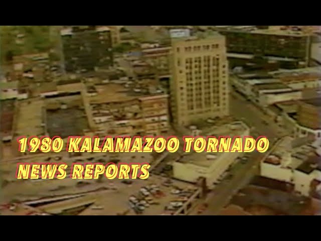 Kalamazoo, Michigan Tornado News Reports, May 14, 1980, WKZO TV 3