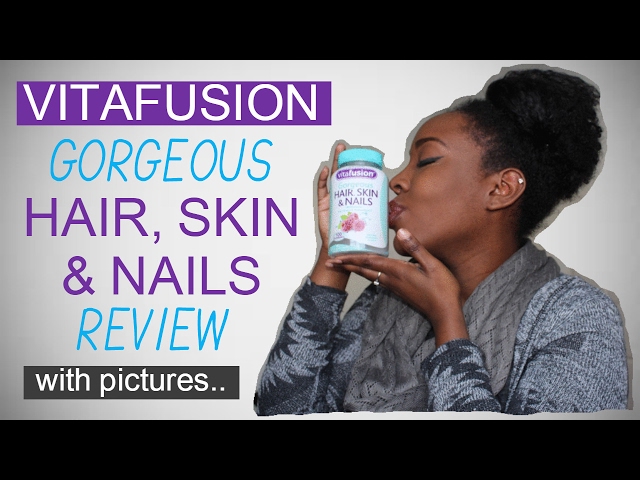 VITAFUSION HAIR SKIN AND NAILS GUMMIES REVIEW｜SHELETHIA TRENAE