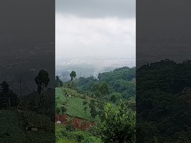 Bandung city view from cartil #koplo #bandungbarat