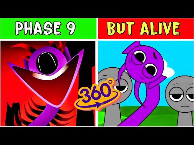 360 VR | Incredibox Sprunki: Phase 9 But Everyone Is Alive