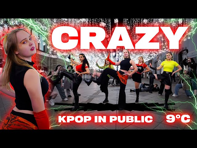 [KPOP IN PUBLIC, Russia] LE SSERAFIM (르세라핌) - CRAZY⚡️dance cover by SANDWITCH [ONE TAKE]