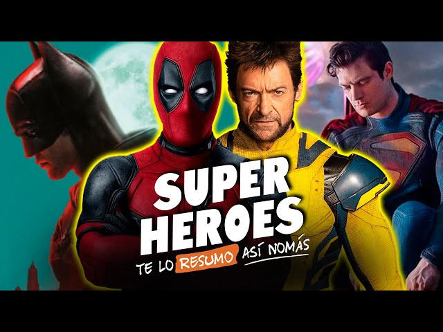 ¿Que Pasa Con El GÉNERO DE SUPERHEROES en el CINE | #TeLoResumo