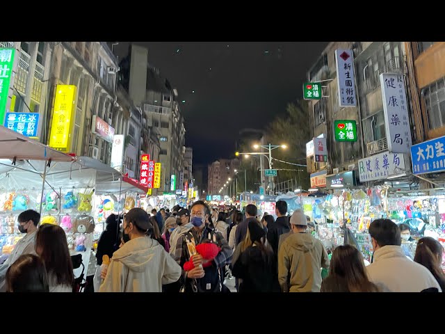 【VR】Virtual Tour of Ningxia Night Market - Taipei's Best Street Food Destination in 360 VR3