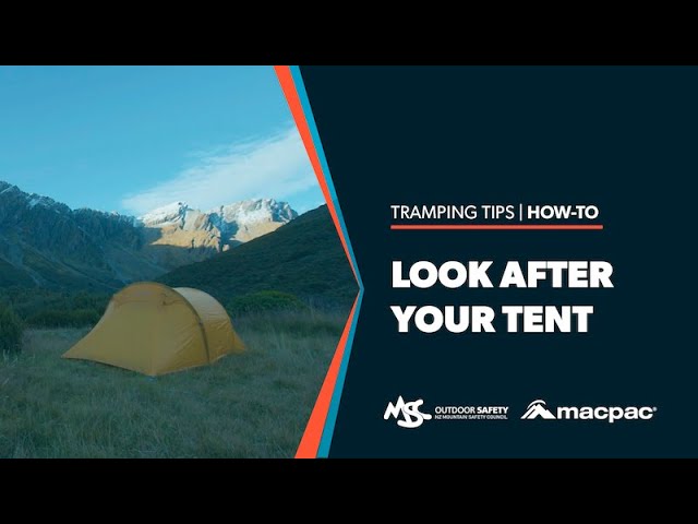 Looking after your tent | MSC x Macpac | How-to Tramp Tips