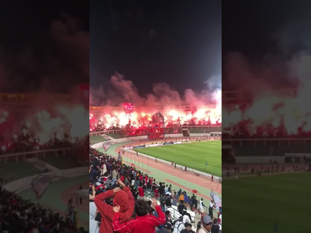 husa vs raja 2-1 tifo ultras imazighne