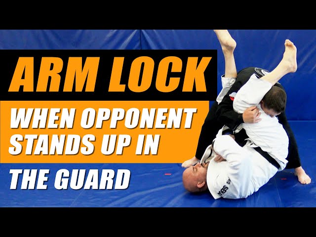 Arm-Bar When Opponent Stands (Closed Guard)