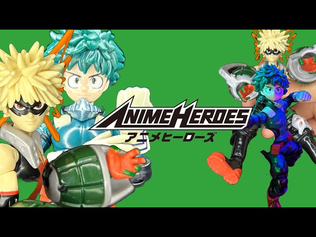 IZUKU MIDORYA/DEKU AND KATSUKI BAKUGO UNBOXING AND REVIEW! (Anime Hero’s)