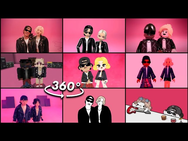 360º VR ROSÉ & Bruno Mars - Full Different Version