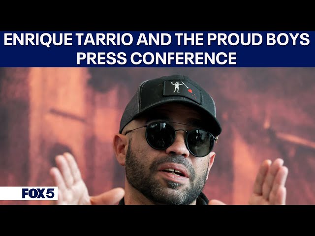 LIVE PRESS CONFERENCE: Enrique Tarrio and the Proud Boys