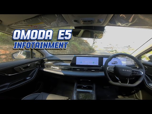 Omoda E5 infotainment walk through | Wireless Apple Car Play & Android Auto