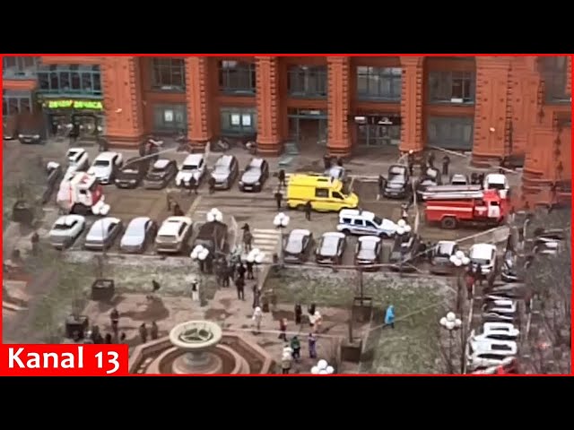 Blast in an upscale residential area in Moscow kills 1 and leaves 4 wounded