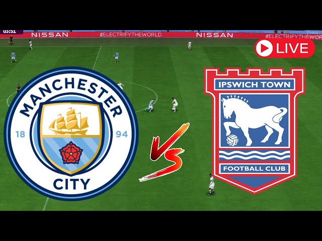 🔴[LIVE] Manchester City 2 - 0 Ipswich Match Highlights | Premier League Highlights Today