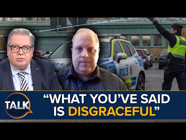 “You’re A Complete PLANK!” | Mike Graham Clashes With Guest Over Sweden Mass Shooting Suspect