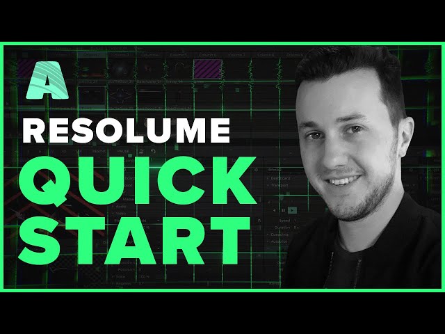 Resolume Quick Start Guide | How to VJ - Beginner Tutorial