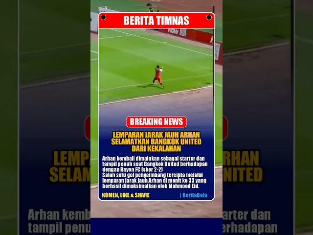 Lemparan Arhan Pratama Memakan Korban Lagi Di Thailand