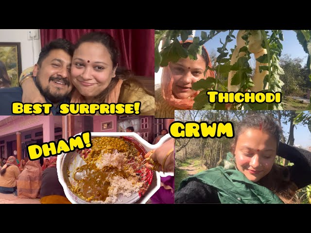 Best Valentine Surprise || Made a Garhwali dish|| Had Kangari Dham|| Village life|| Himachal Pradesh