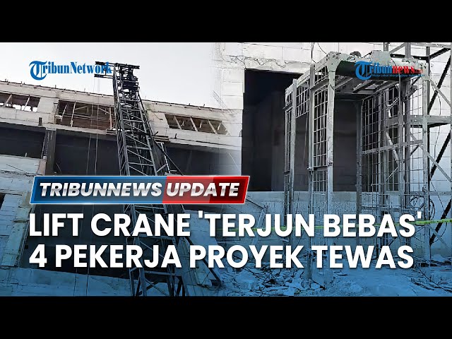 🔴 LIVE: 4 Pekerja Proyek Tewas Buntut Insiden Jatuhnya Lift Crane Proyek RS PKU Muhammadiyah Blora