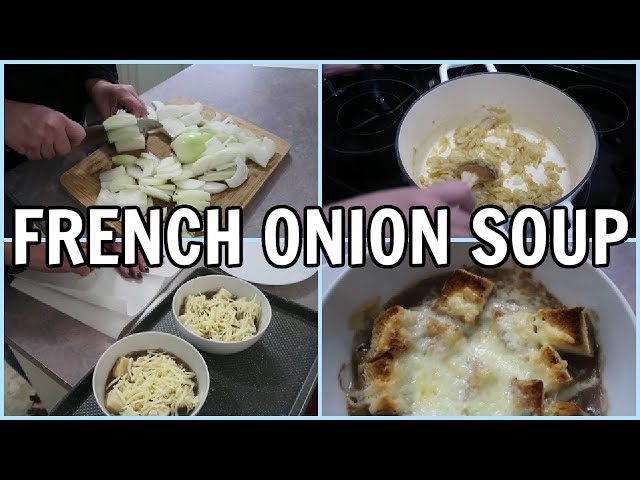 COOK WITH ME - FRENCH ONION SOUP