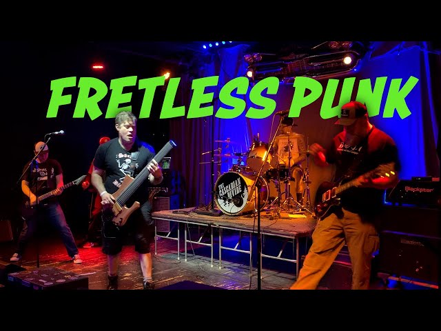 Crazy Fretless Bass In A Punk Rock Band!!!