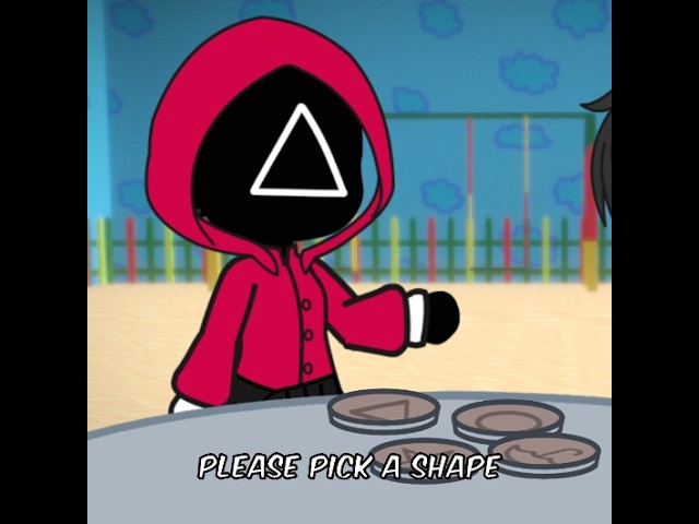 "Pick a Shape" (Squid Game 2)  #gacha #meme #gachalife #squidgame #squidgames2 #gachalife2