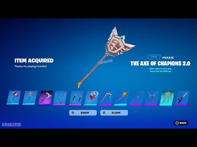 How to get any pickaxe in fortnite chapter 5 season 2