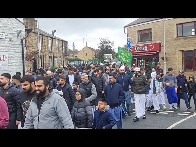 Jashn e eid milaad un nabi (PBUH)Million march.Jaloos in Nelson##today #12rabiulawal