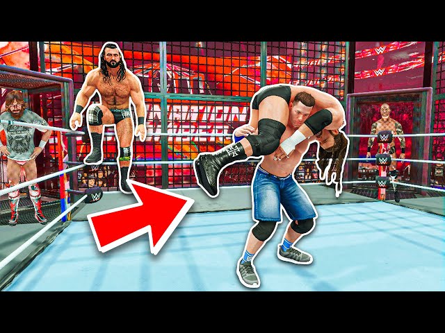 I Created An All-Star Elimination Chamber Match!