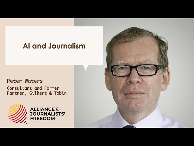 Future of Journalism - Ep 37 - Peter Waters on AI