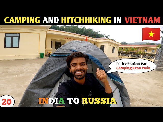 🇻🇳 CAMPING AND HITCHHIKING IN VIETNAM | HITCHHIKING IN VIETNAM | CAMPING IN VIETNAM | HITCHHIKING